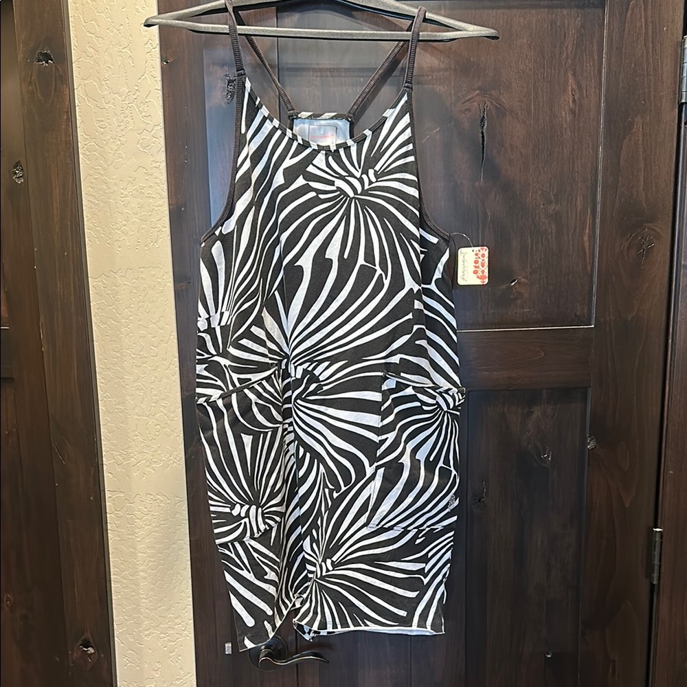 Free people hotshot print romper